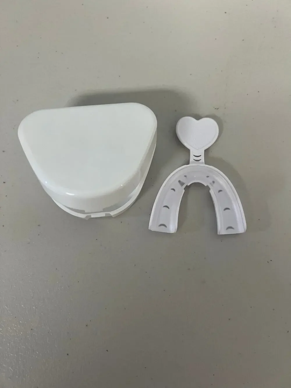 Thermoplastic Moldable Mouth Guard for Night Teeth Grinding with Storage Case